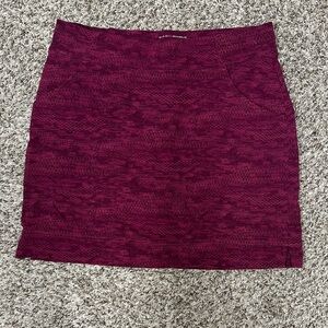 Fuchsia Athletic Skirt